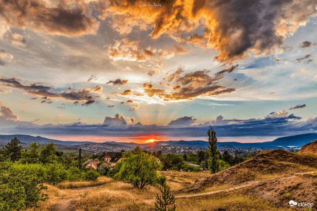 Csodaszép naplemente