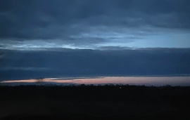 Karácsonyi naplemente