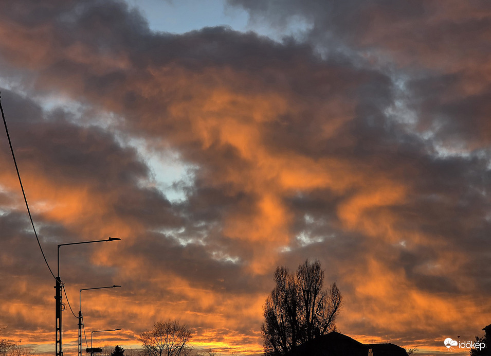 Karácsonyi égbolt és naplemente6