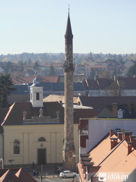 Minaret közelebbről