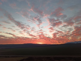 Karácsonyi napnyugta