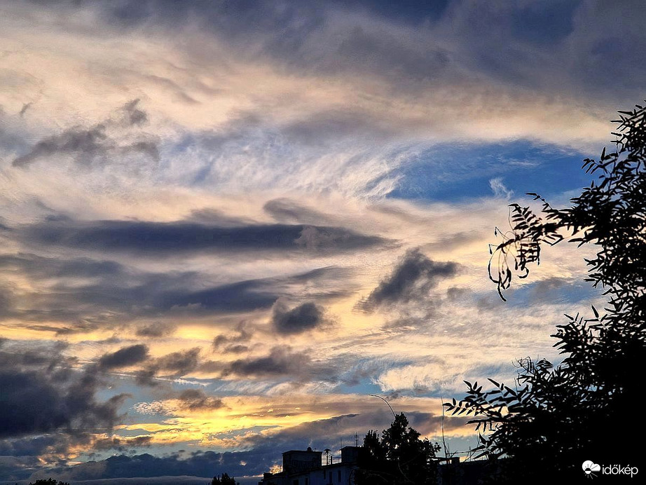 Hidegfronti előjelzés