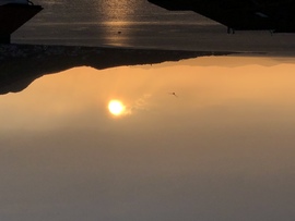 Szupercellás naplemente