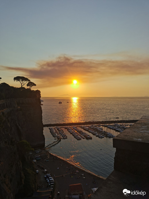 Kilátás a Sorrentoi Villa Fondi -ból