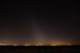 Szeghalom, Kék-tó   Zódiakális (Állatövi) fény 