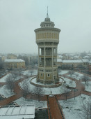 Szent István tér, víztorony.