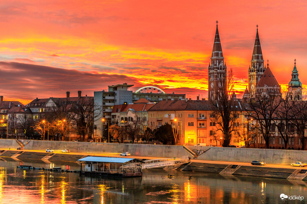 Szeged felett az ég