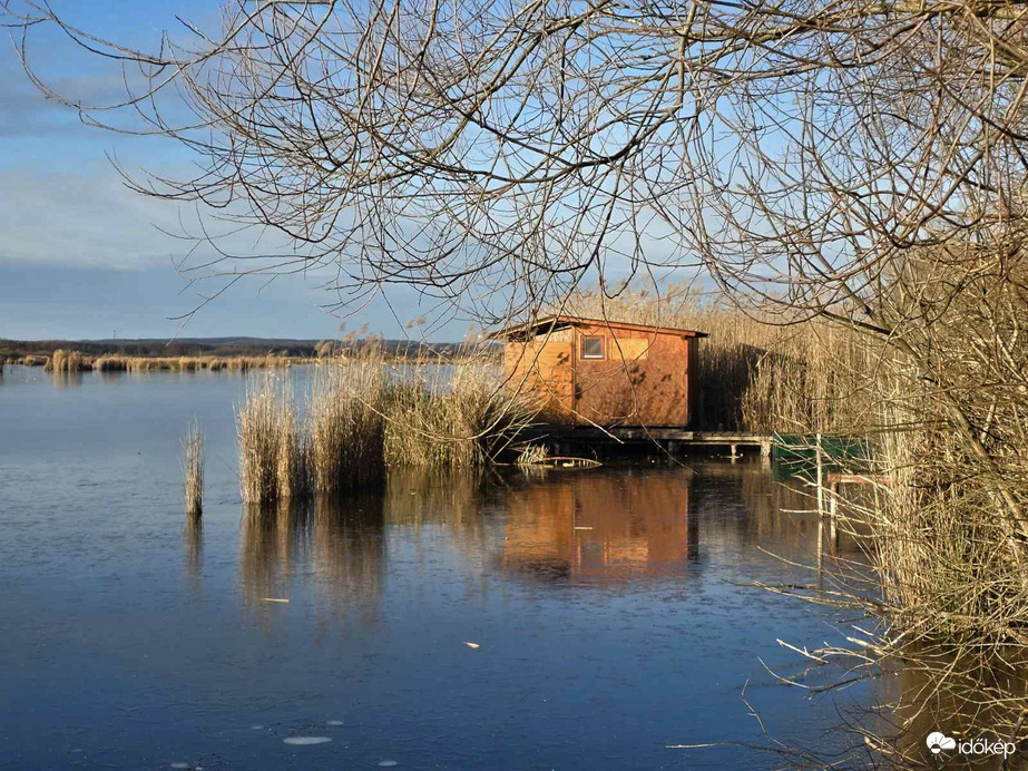 Tél a horgászparadicsomnál