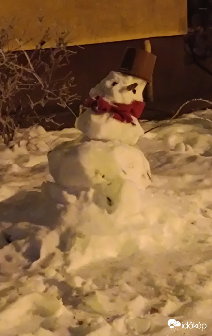 Egy múlt heti részeg hóember...