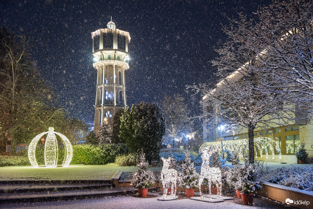 Éjjeli havazás Siófokon (4)