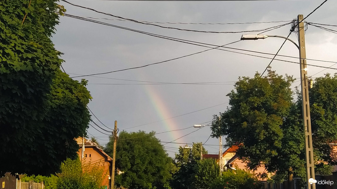 Szivárvány Pesterzsébet felett.