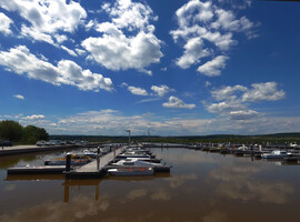 Fertő-tó, kikötő
