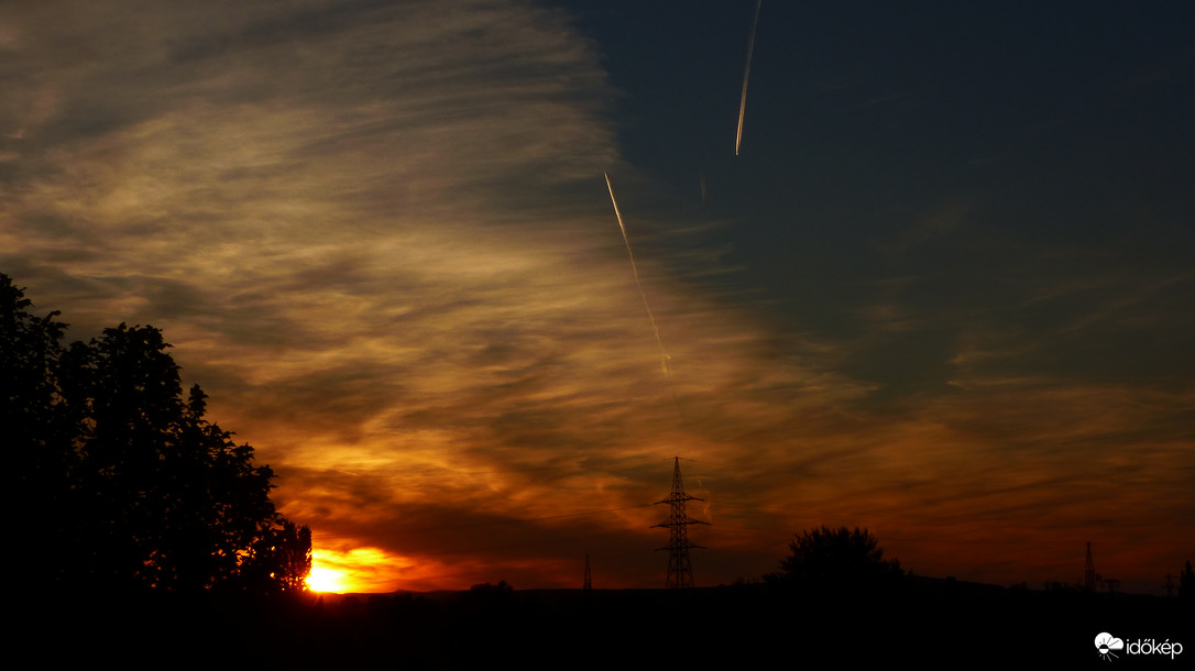 Naplemente rajzolata