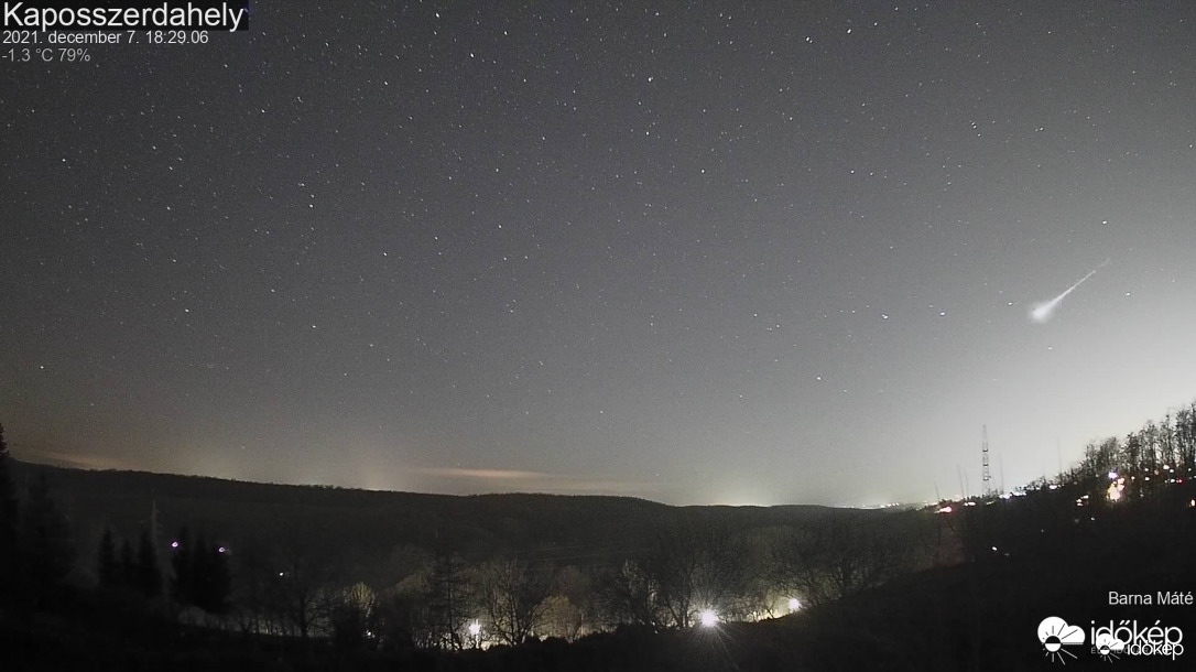 Tűzgömb 2021-12-07 18:29:06 Kaposszerdahely