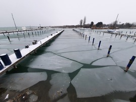 Balatonföldvári jegesedés 