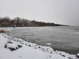 Balatonföldvári jegesedés 