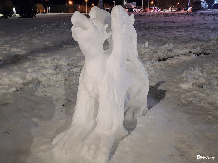 Havas műalkotások Pécsett 